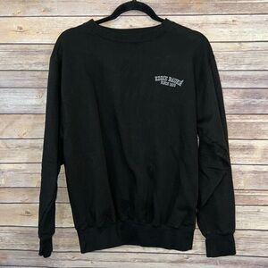 Eddie Bauer Black Sweatshirt- Like New- Size Medium